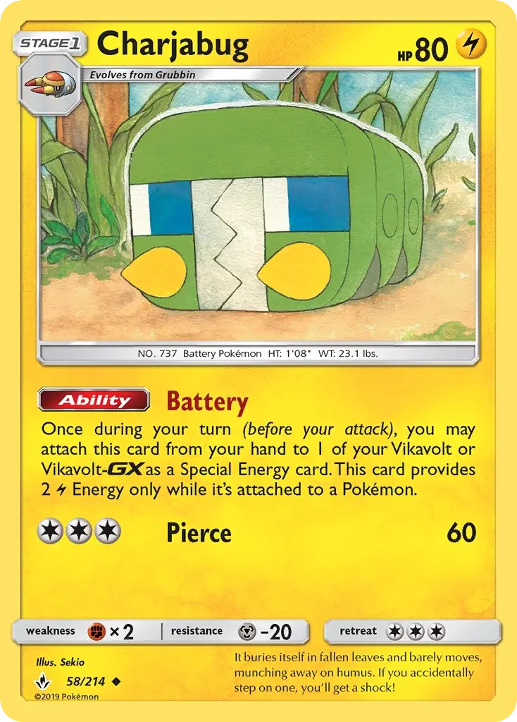 Charjabug - UNB-58/234 - Alliance Infaillible