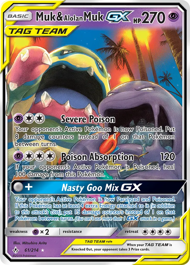 Muk & Alolan Muk-GX - UNB-61/234 - Alliance Infaillible