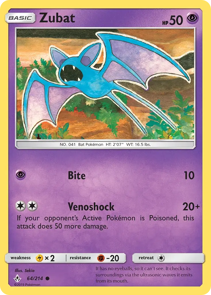 Zubat - UNB-64/234 - Alliance Infaillible