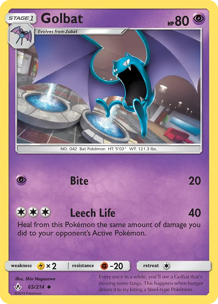 Golbat - UNB-65/234 - Alliance Infaillible