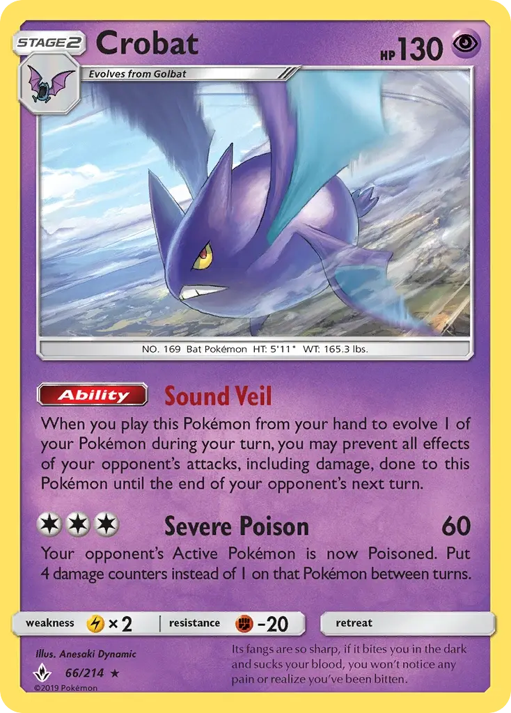 Crobat - UNB-66/234 - Alliance Infaillible