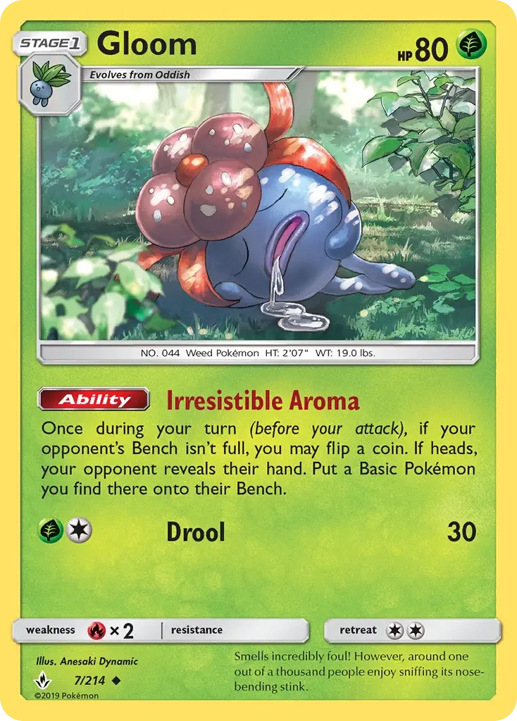 Gloom - UNB-7/234 - Alliance Infaillible