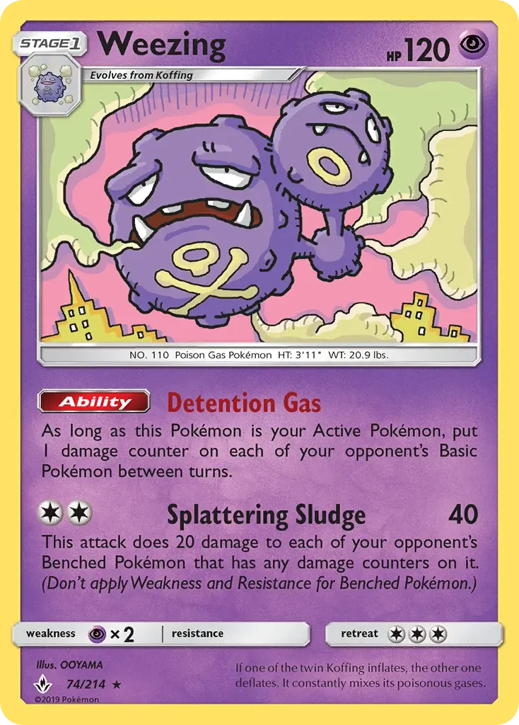 Weezing - UNB-74/234 - Alliance Infaillible