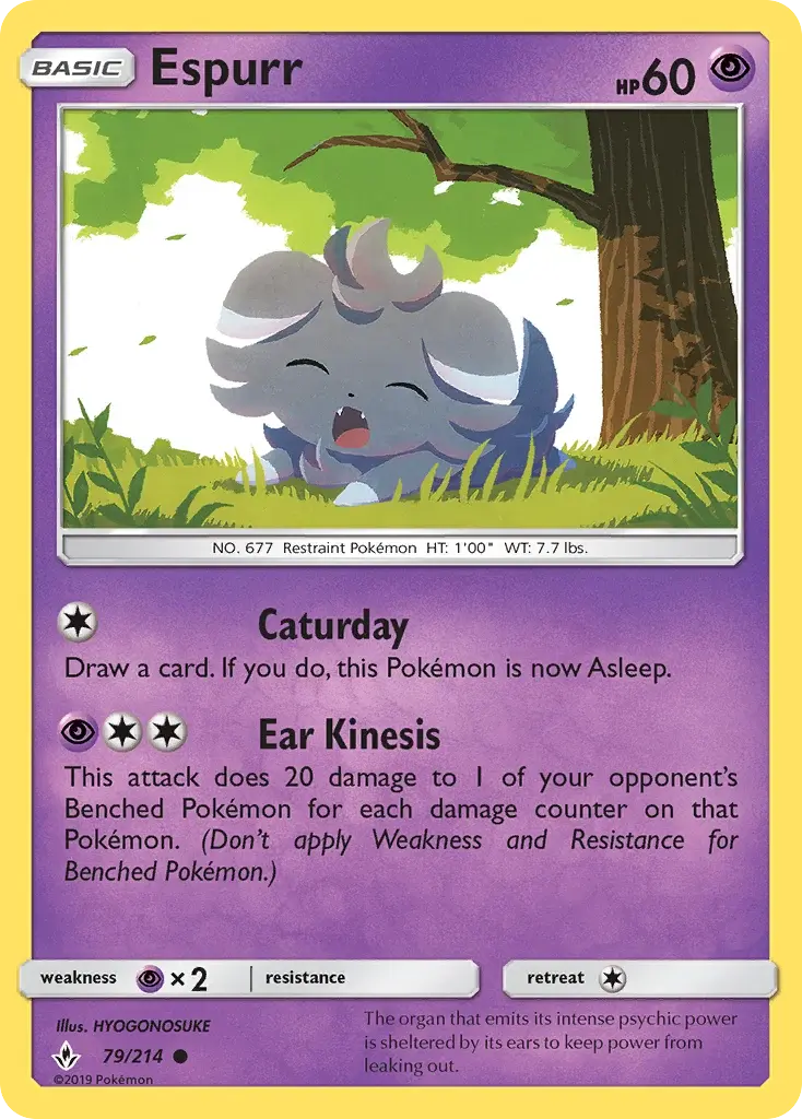 Espurr - UNB-79/234 - Alliance Infaillible