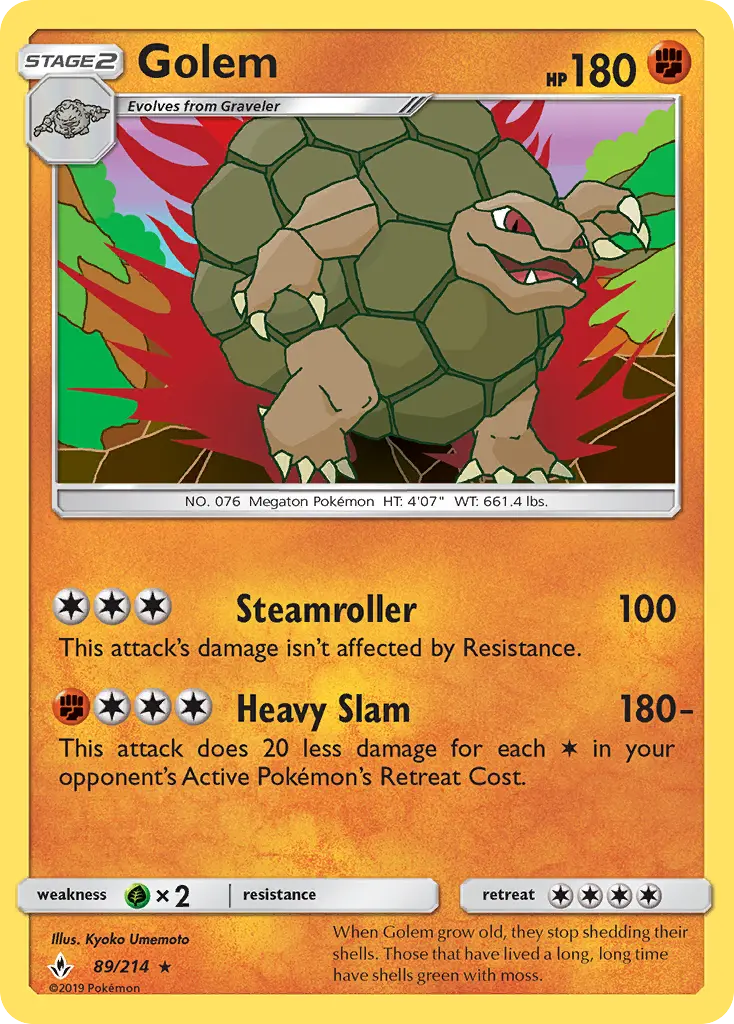 Golem - UNB-89/234 - Alliance Infaillible
