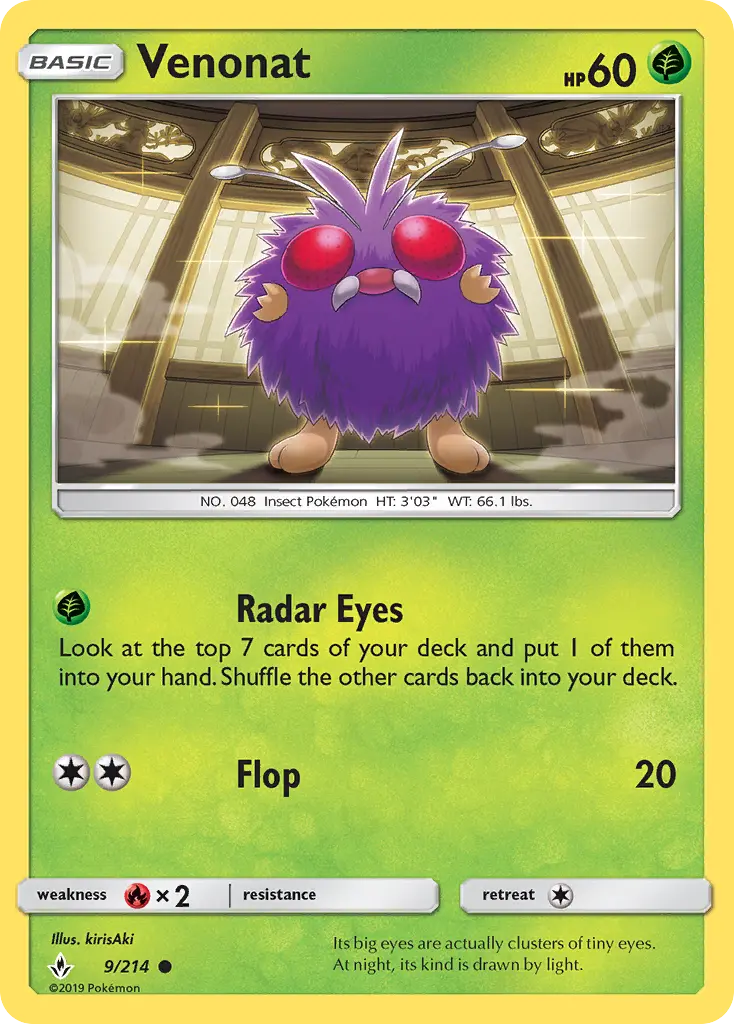 Venonat - UNB-9/234 - Alliance Infaillible