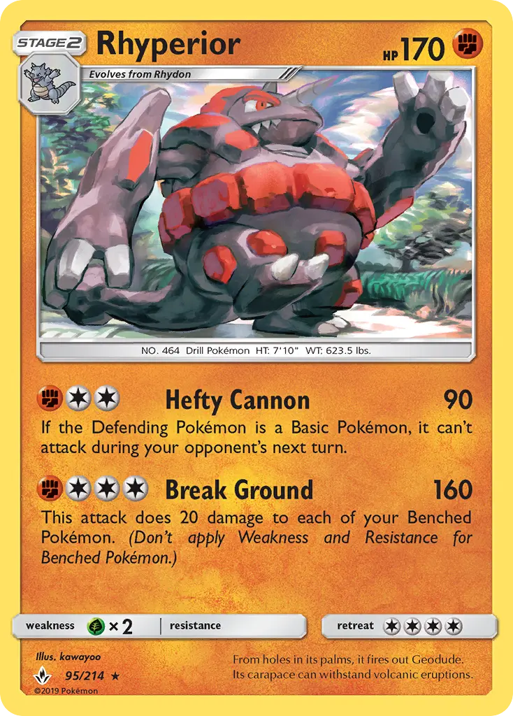 Rhyperior - UNB-95/234 - Alliance Infaillible