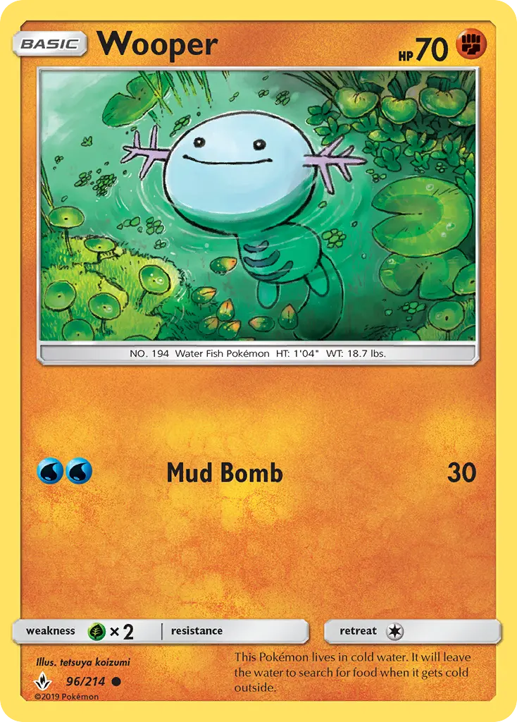 Wooper - UNB-96/234 - Alliance Infaillible