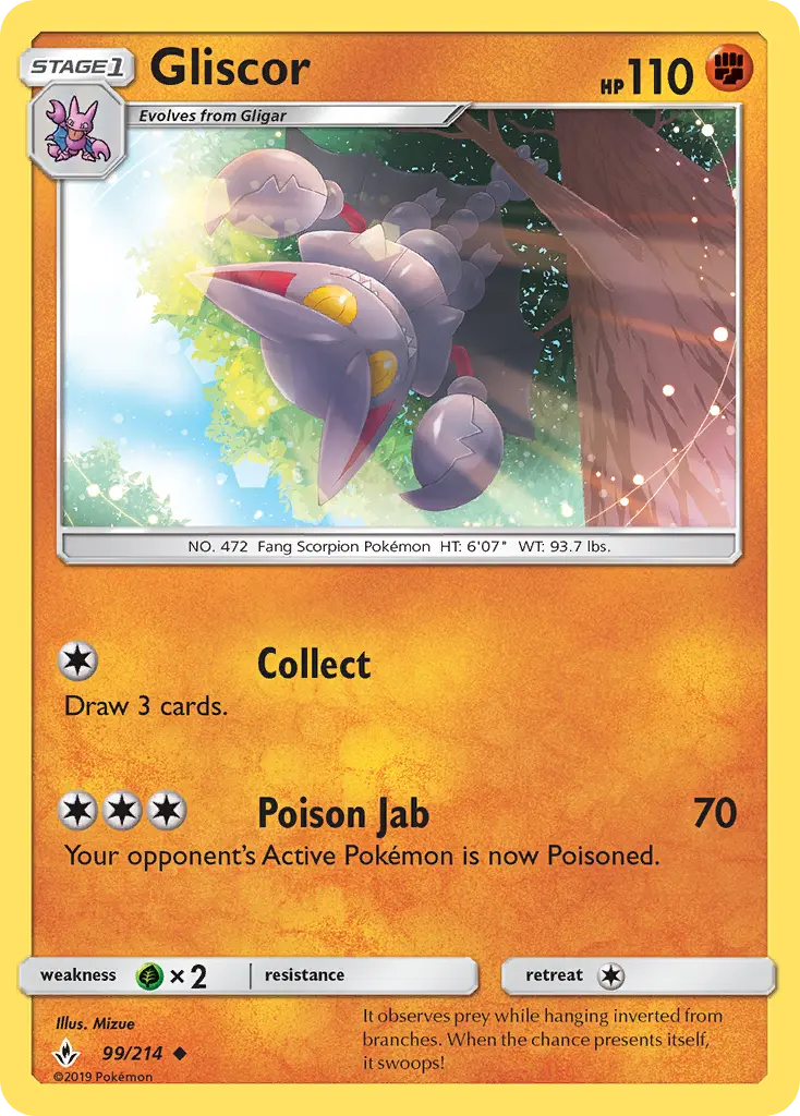 Gliscor - UNB-99/234 - Alliance Infaillible