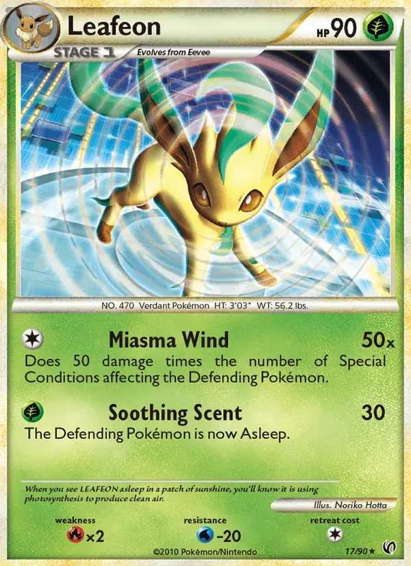 Leafeon - 17/91 - Undaunted