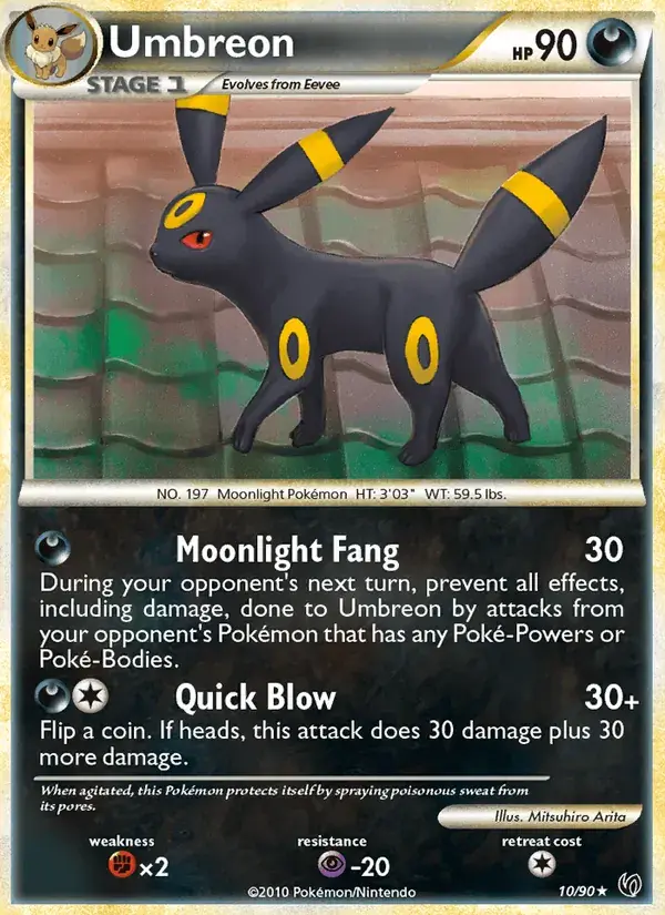 Umbreon - 10/91 - Undaunted