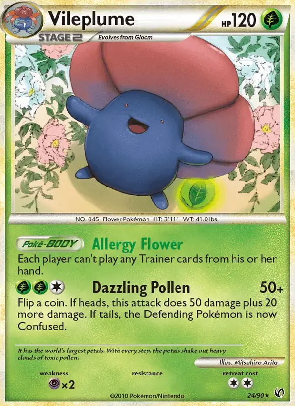 Vileplume - 24/91 - Undaunted
