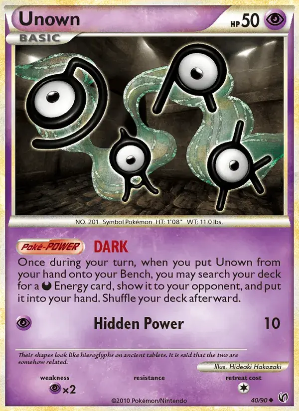 Unown - 40/91 - Undaunted