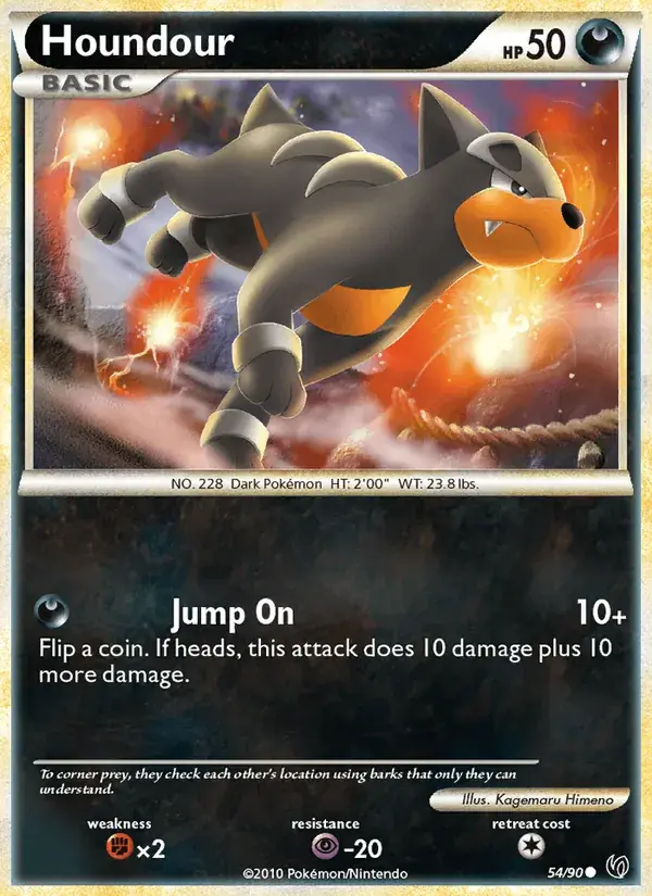 Houndour - 54/91 - Undaunted