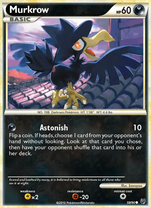 Murkrow - 58/91 - Undaunted