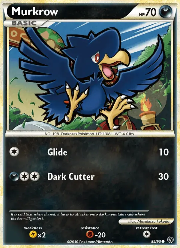 Murkrow - 59/91 - Undaunted