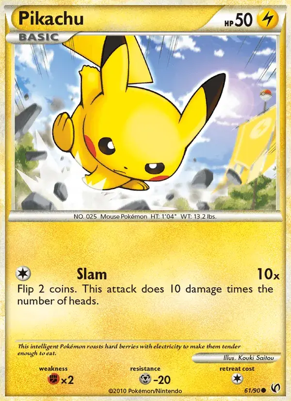 Pikachu - 61/91 - Undaunted