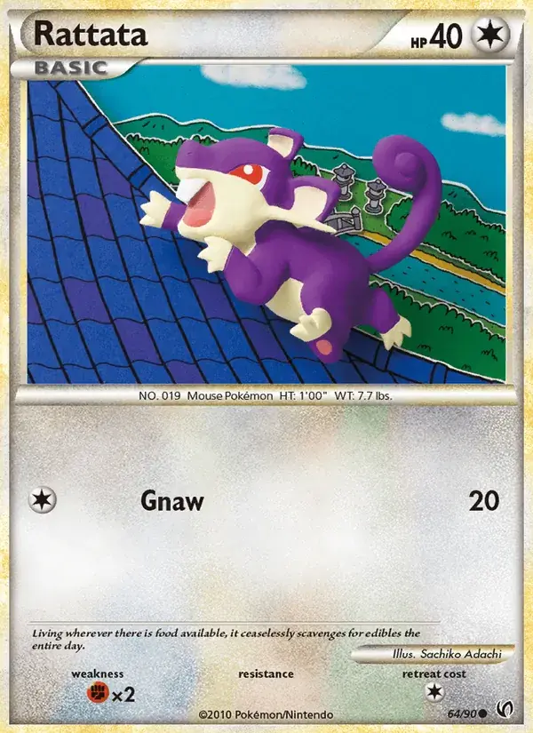 Rattata - 64/91 - Undaunted