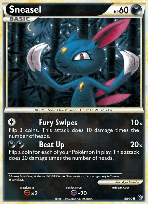 Sneasel - 68/91 - Undaunted