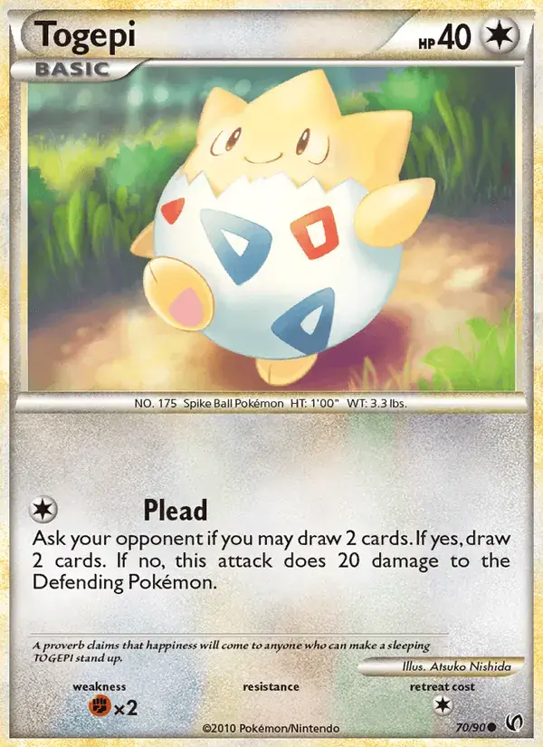 Togepi - 70/91 - Undaunted