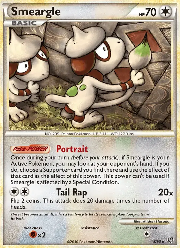 Smeargle - 8/91 - Undaunted