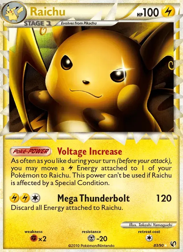 Raichu - 83/91 - Undaunted