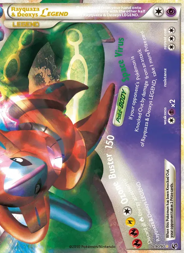Rayquaza & Deoxys LEGEND - 90/91 - Undaunted