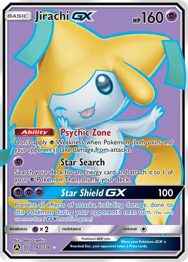 Jirachi-GX - SM11-UNM 79A/258 - Harmonie des Esprits