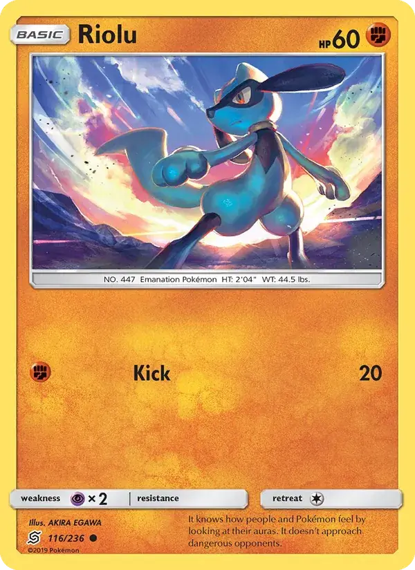 Riolu - 116/258 - Unified Minds