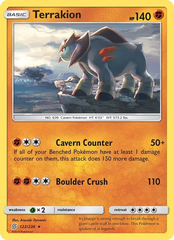Terrakion - 122/258 - Unified Minds