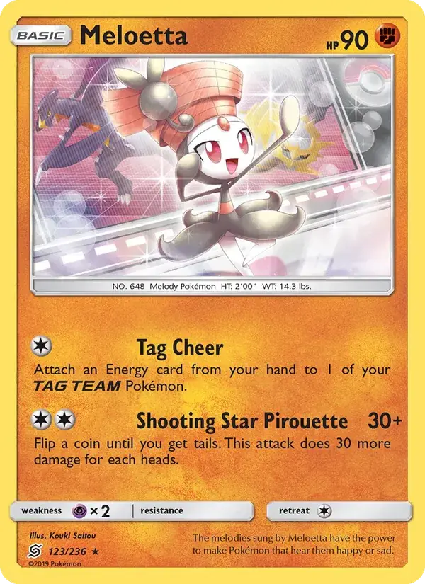Meloetta - 123/258 - Unified Minds