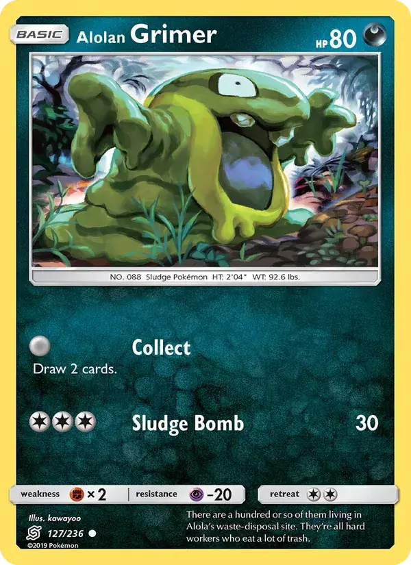 Alolan Grimer - 127/258 - Unified Minds