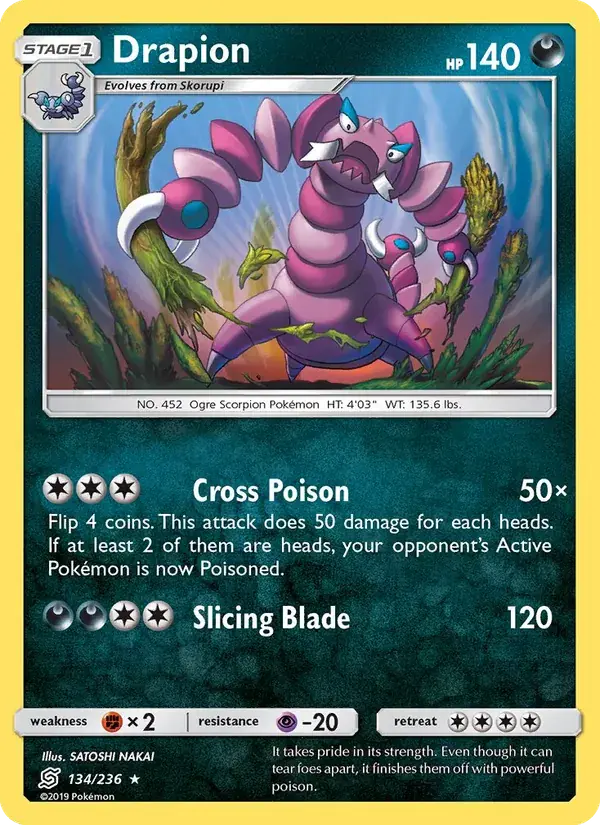 Drapion - 134/258 - Unified Minds
