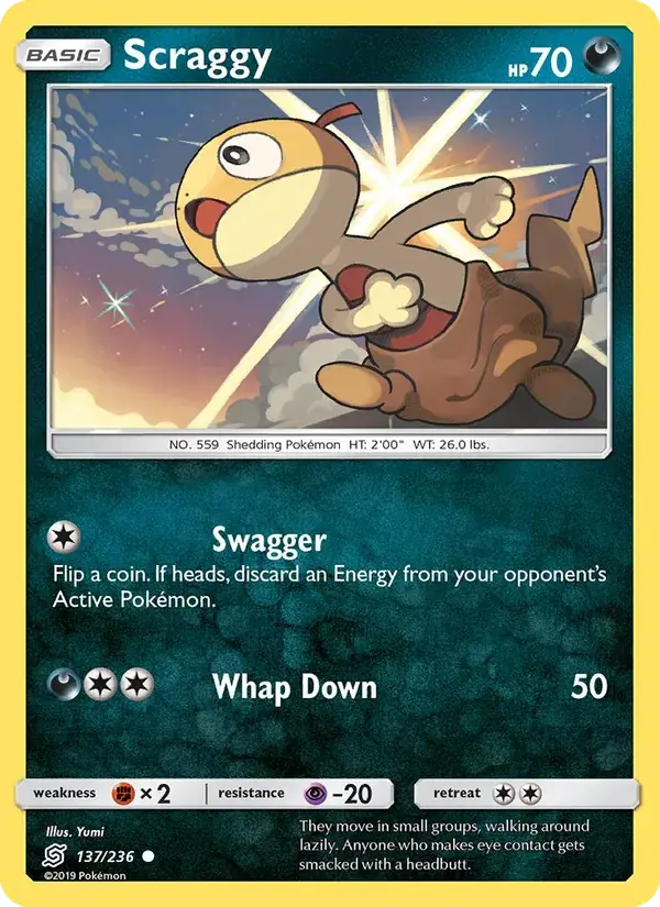 Scraggy - 137/258 - Unified Minds