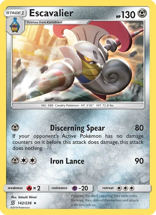 Escavalier - 142/258 - Unified Minds