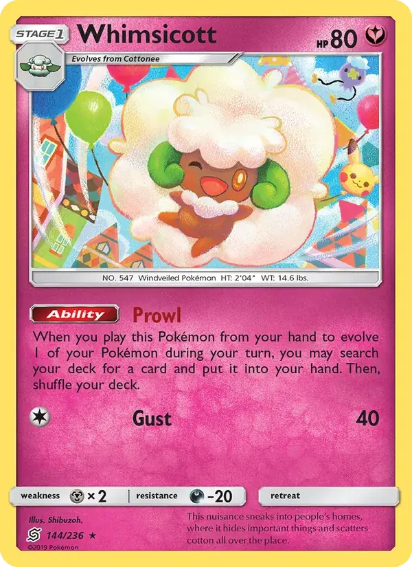 Whimsicott - 144/258 - Unified Minds