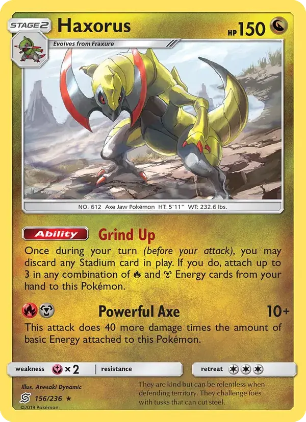Haxorus - 156/258 - Unified Minds