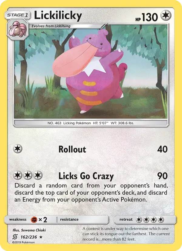 Lickilicky - 162/258 - Unified Minds