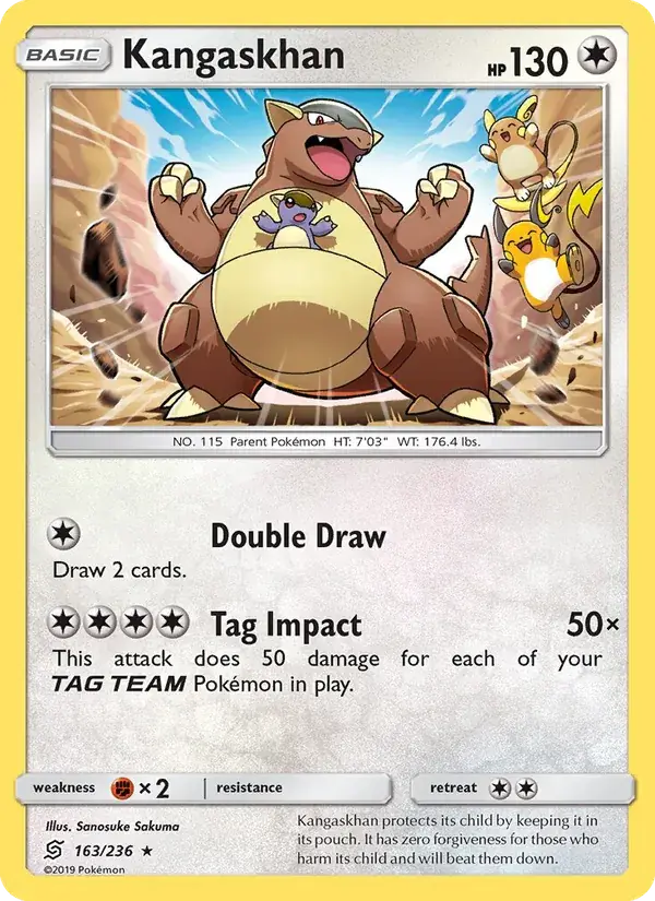 Kangaskhan - 163/258 - Unified Minds
