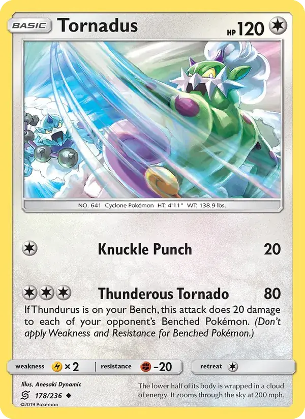 Tornadus - 178/258 - Unified Minds