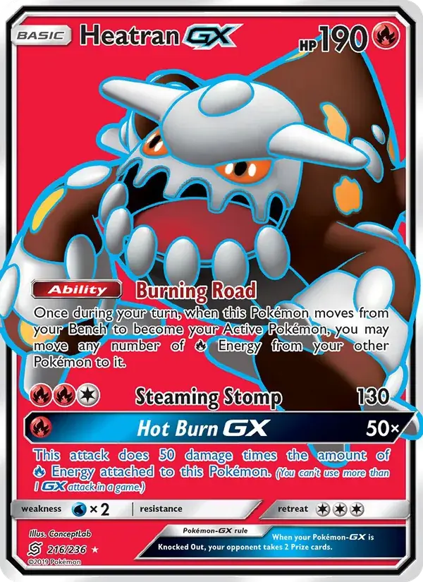 Heatran GX - 216/258 - Unified Minds