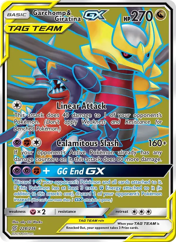 Garchomp & Giratina GX - 228/258 - Unified Minds