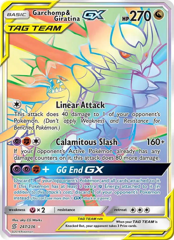 Garchomp & Giratina GX - 247/258 - Unified Minds