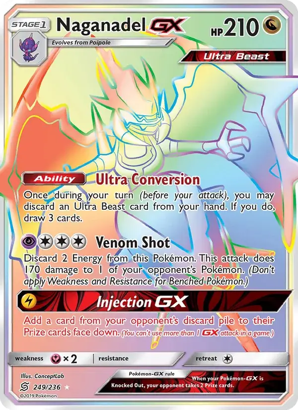 Naganadel GX - 249/258 - Unified Minds