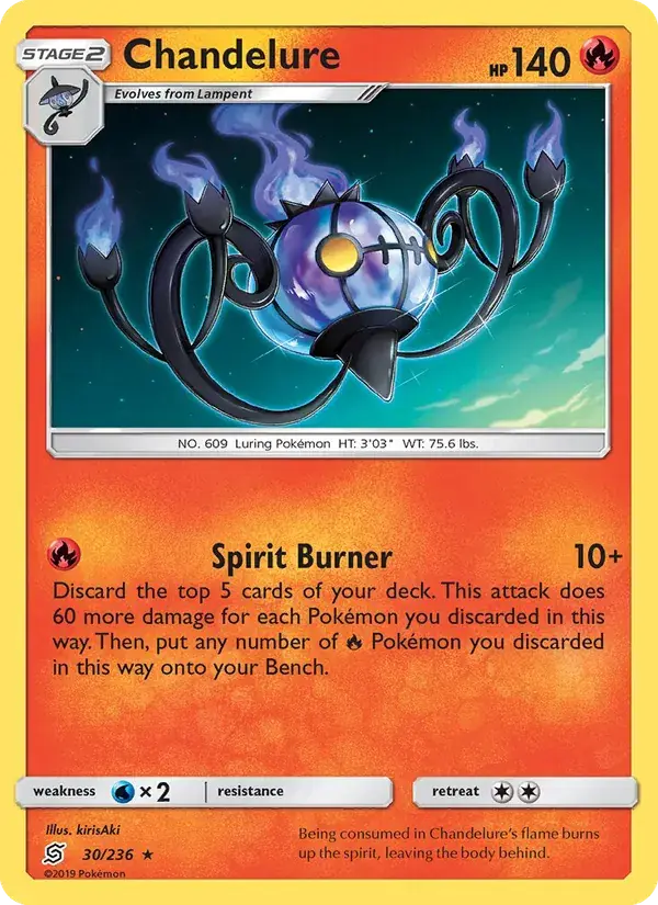 Chandelure - 30/258 - Unified Minds