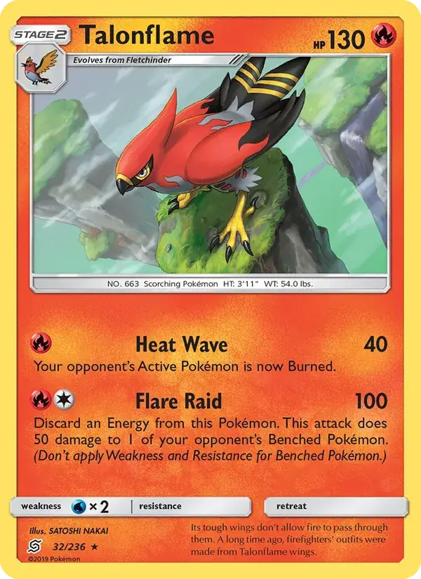 Talonflame - 32/258 - Unified Minds