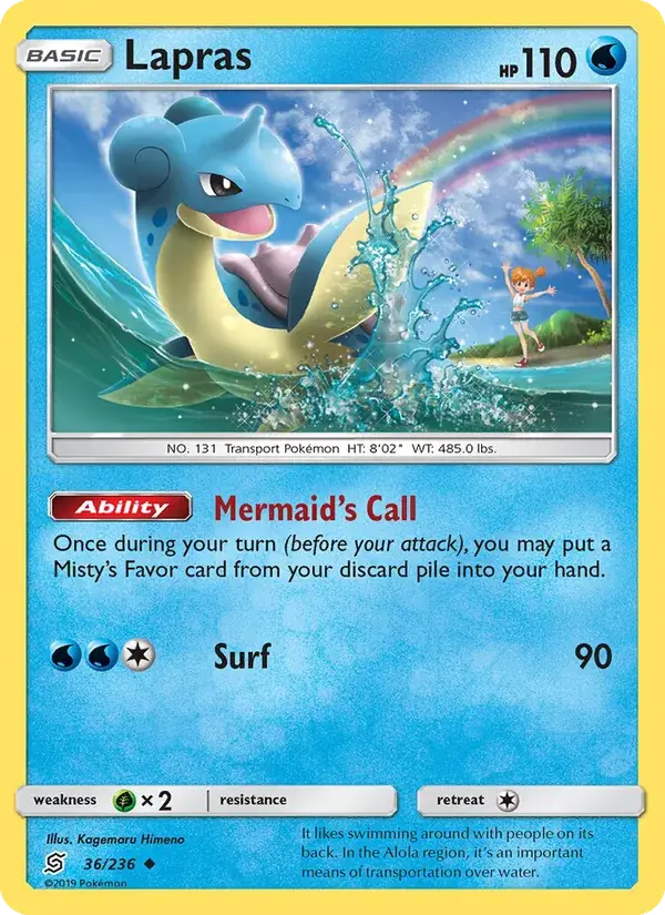 Lapras - 36/258 - Unified Minds