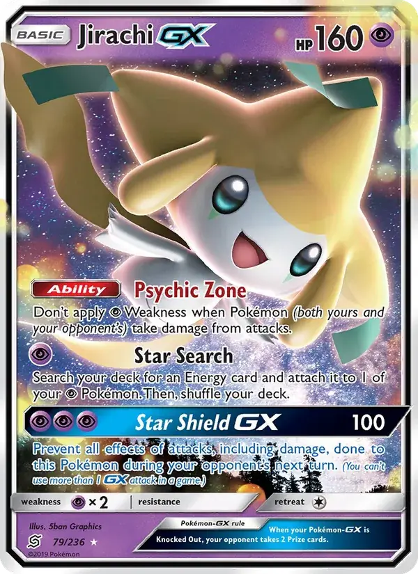 Jirachi GX - 79/258 - Harmonie des Esprits