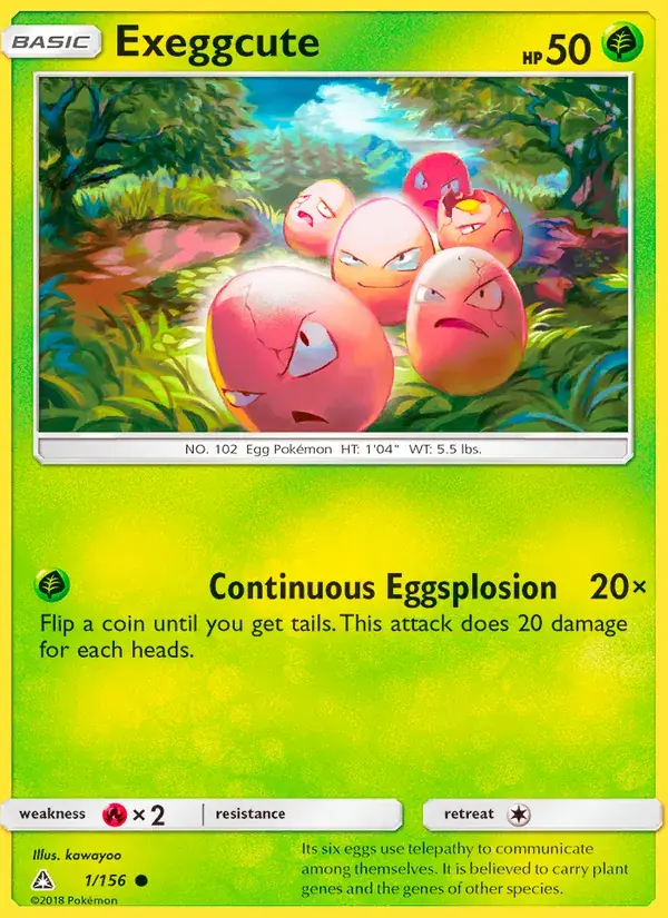 Exeggcute - 1/173 - Ultra Prism