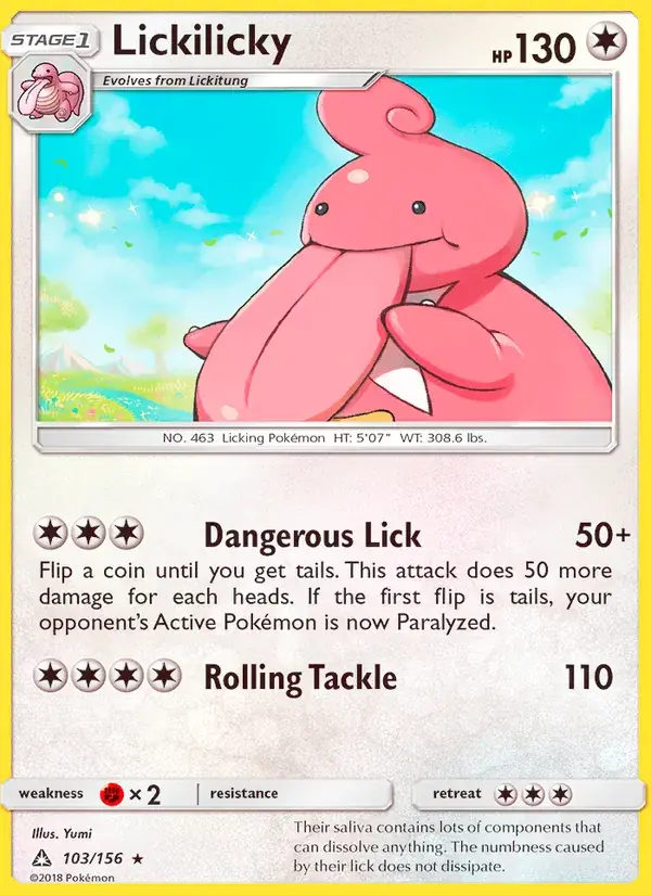 Lickilicky - 103/173 - Ultra Prism